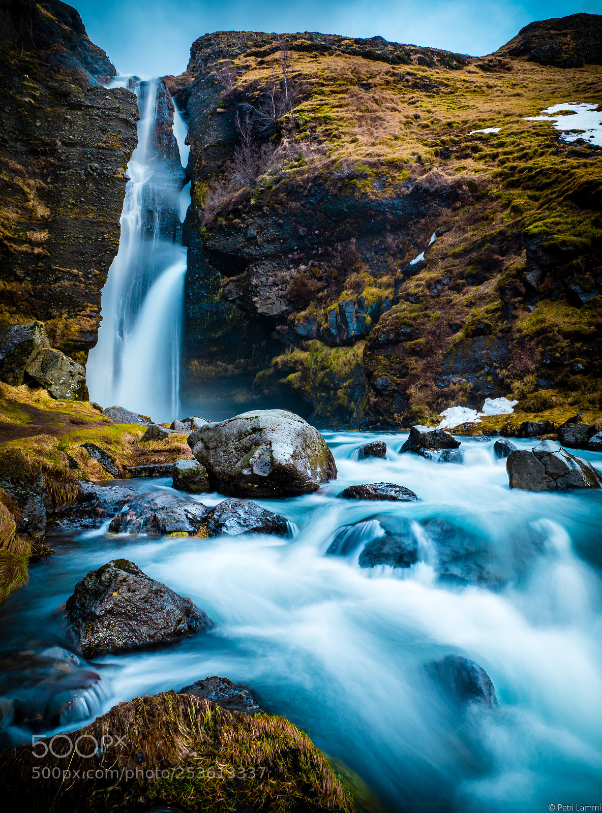 Panasonic Lumix DMC-GX8 sample photo. Gluggafoss waterfall in iceland 2 photography