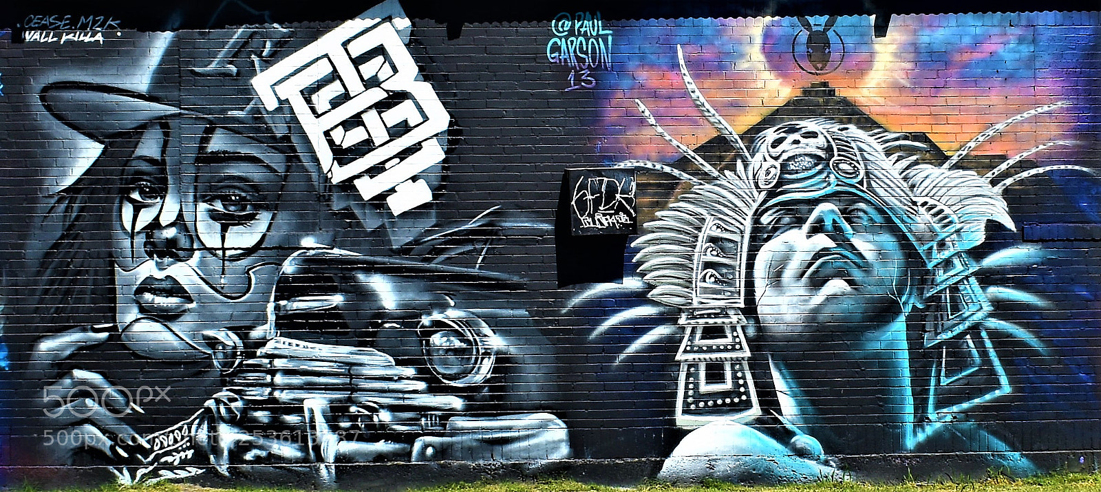 Nikon D3400 sample photo. Street art san antonio photography