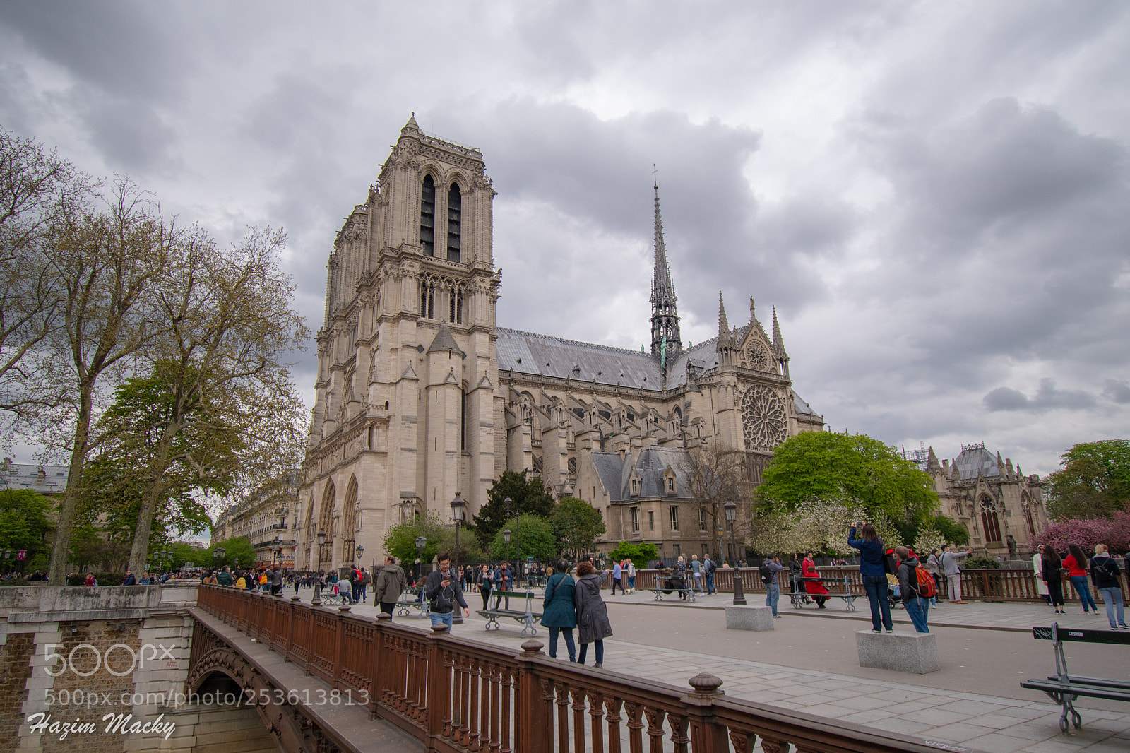 Nikon D7500 sample photo. Bridge to cathedral photography