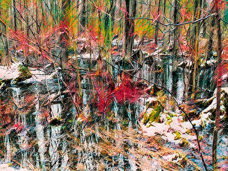 Olympus OM-D E-M1 sample photo. Early spring abstract photography