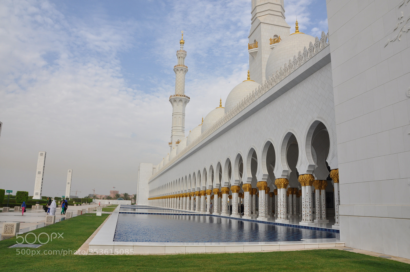 Nikon D90 sample photo. Sheikh zayed grand mosque photography