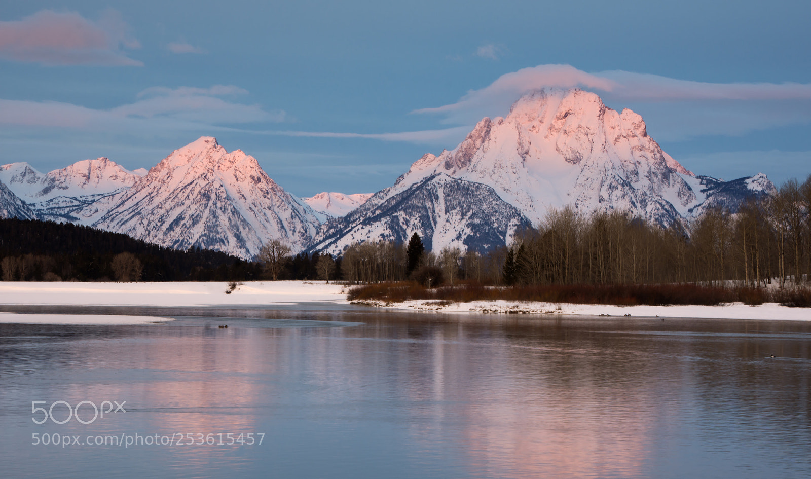 Nikon D7200 sample photo. Alpenglow on mt. moran photography