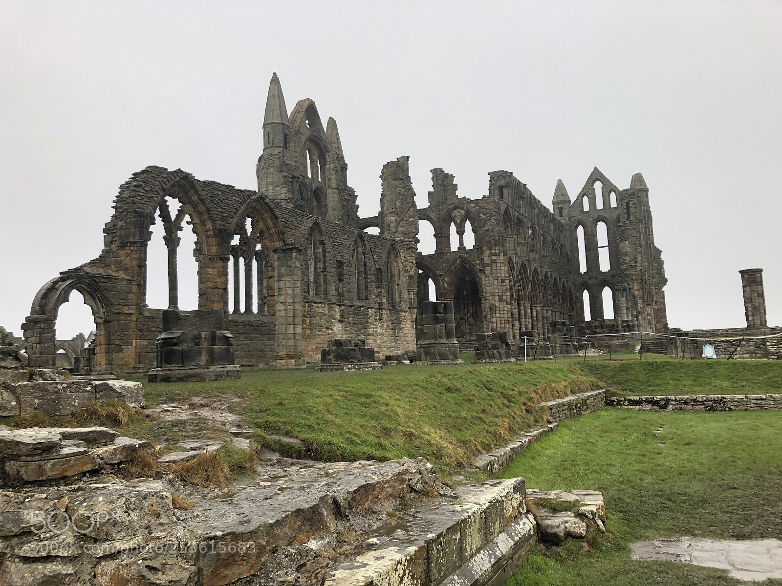 Apple iPhone 8 sample photo. Whitby abby  photography