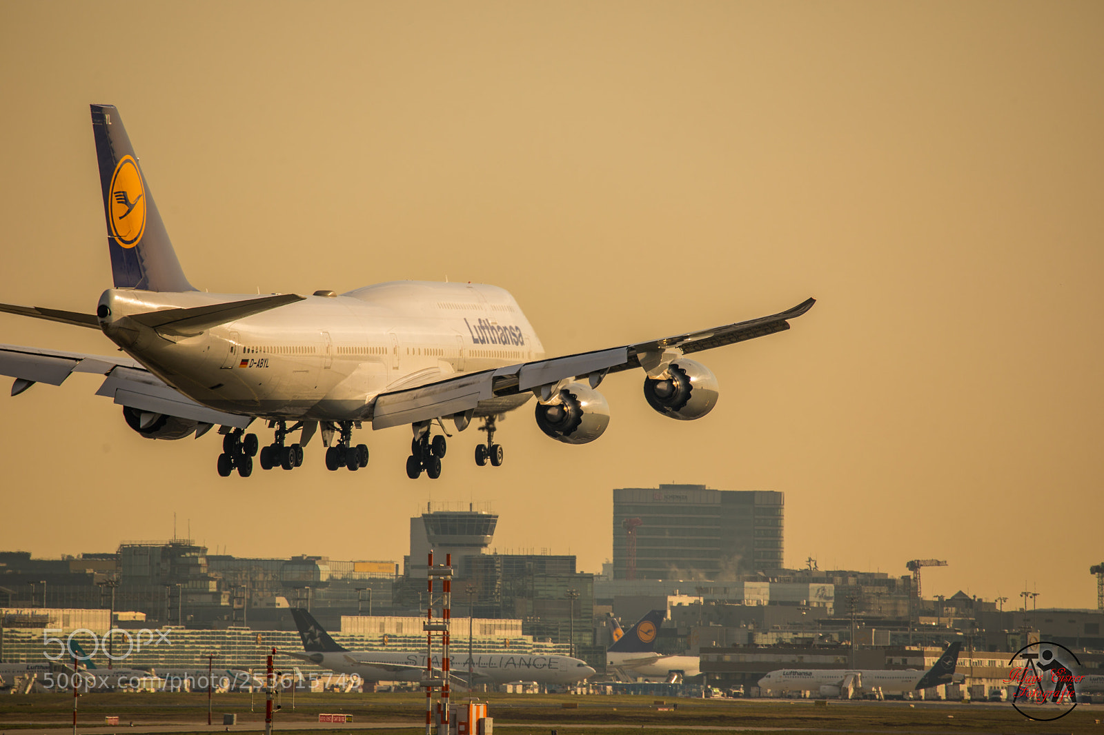 Canon EOS 5D Mark IV sample photo. Landing on the airport photography