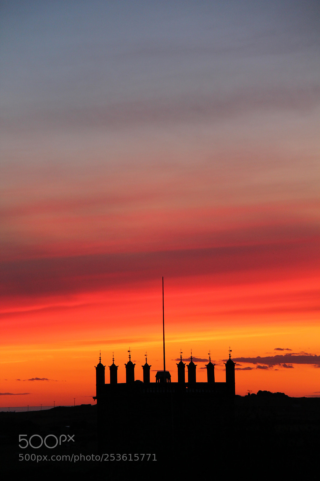 Canon EOS 60D sample photo. St davids cathedral sunset photography