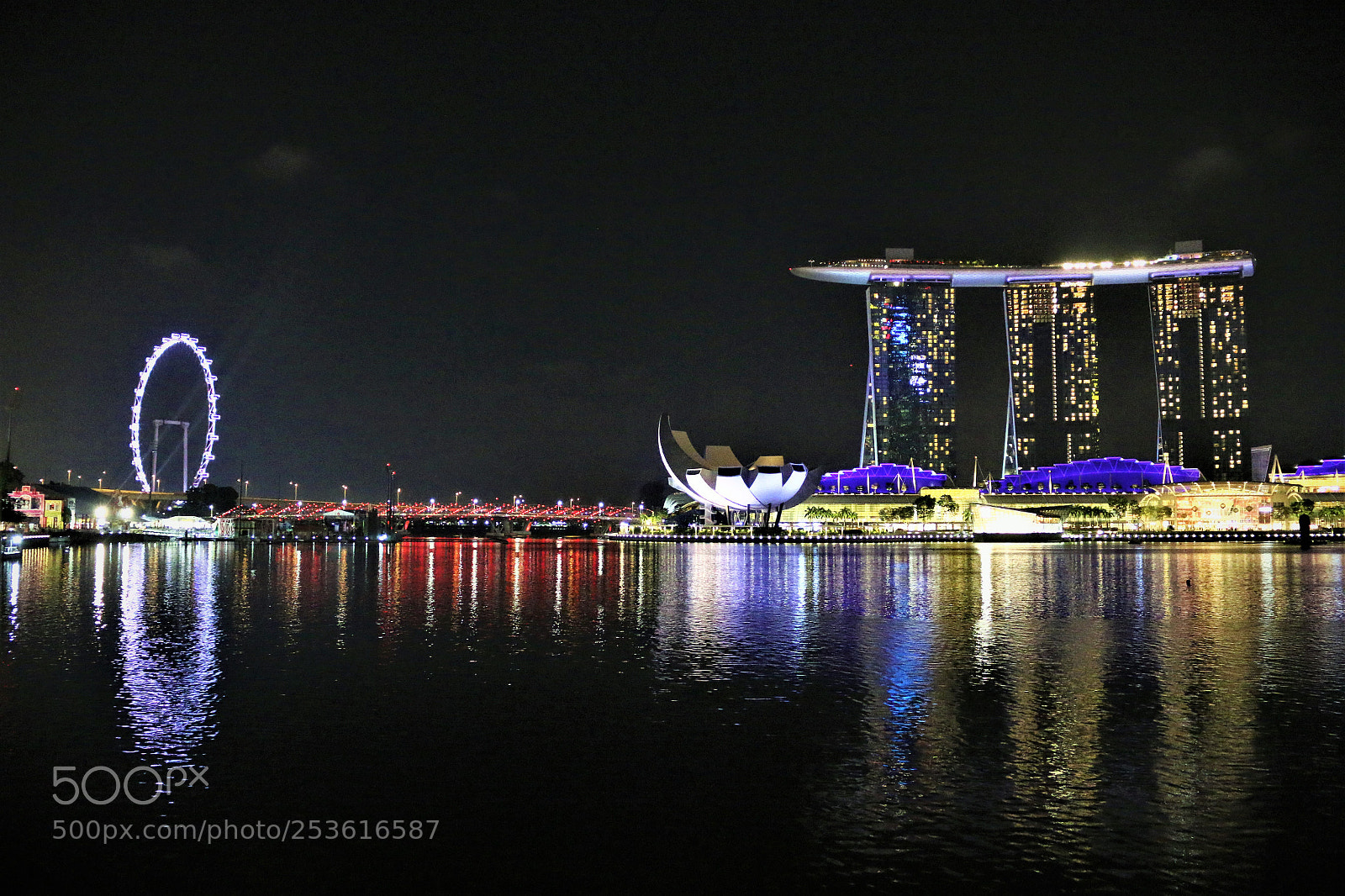 Canon EOS 70D sample photo. Marina bay, singapur photography