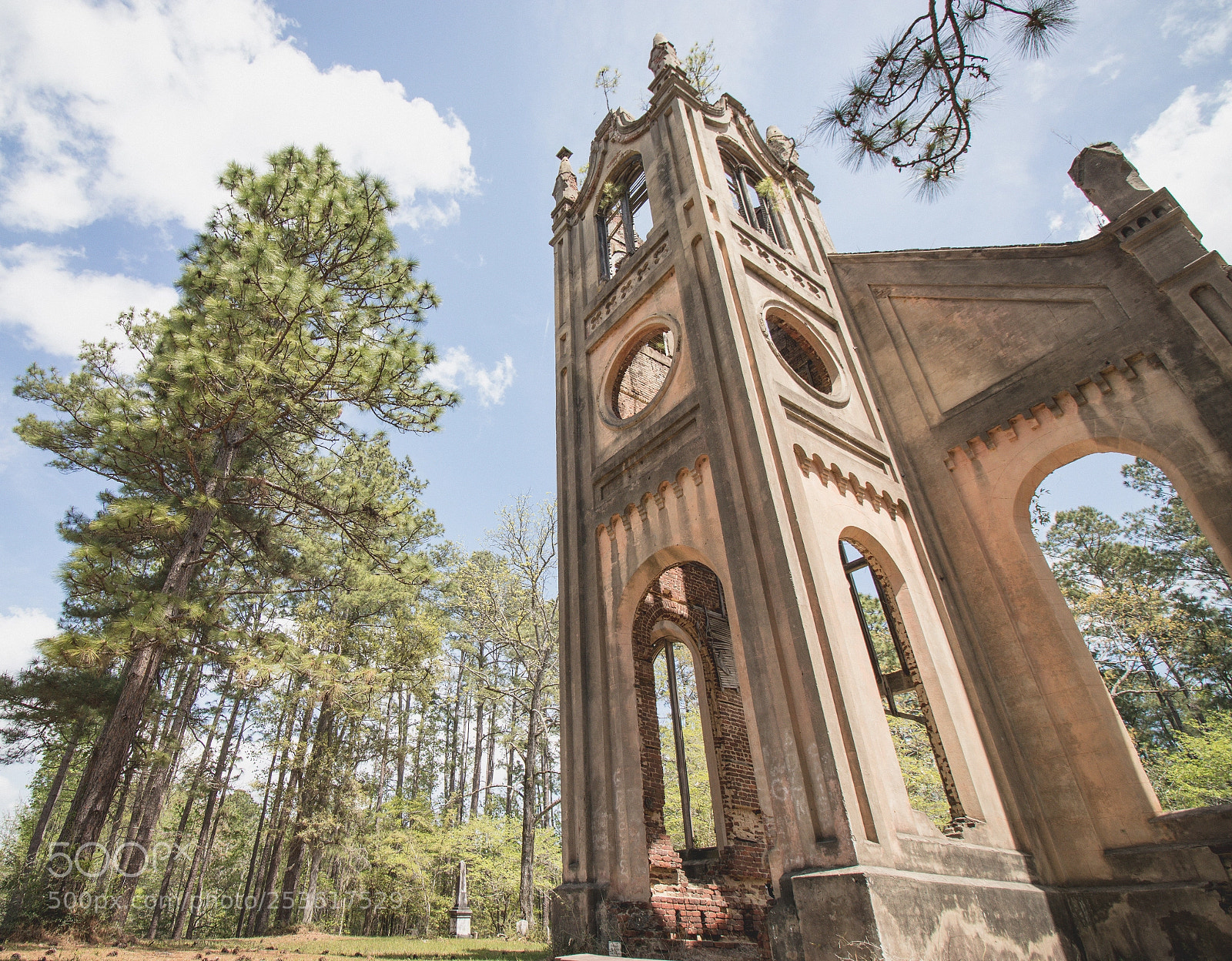 Canon EOS 80D sample photo. Prince frederick's chapel ruins photography