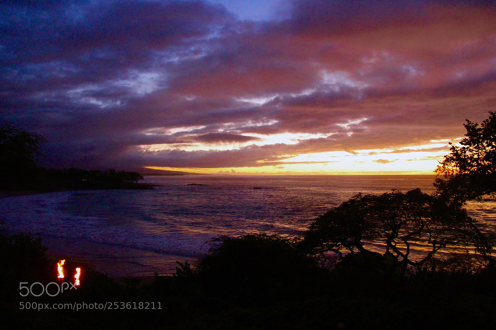 Canon EOS 60D sample photo. Hawaiian sunset photography