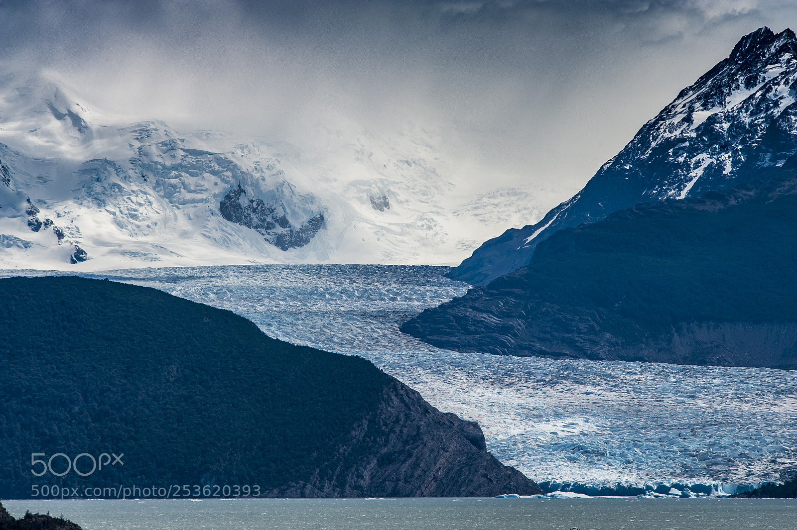 Nikon D3 sample photo. Majestic glacier grey photography