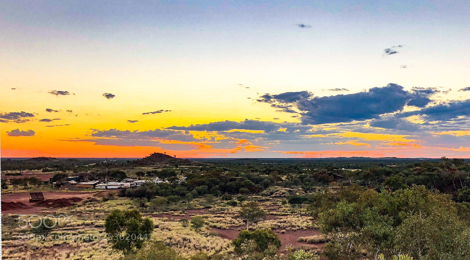 Apple iPhone X sample photo. Sunset/landscape tennant creek photography