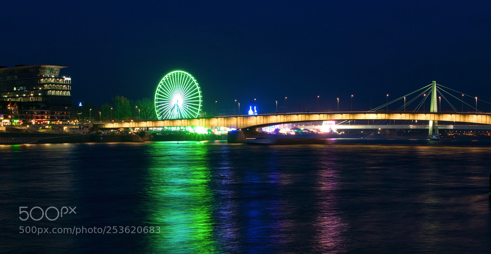 Panasonic DMC-G70 sample photo. Cologne at night  photography
