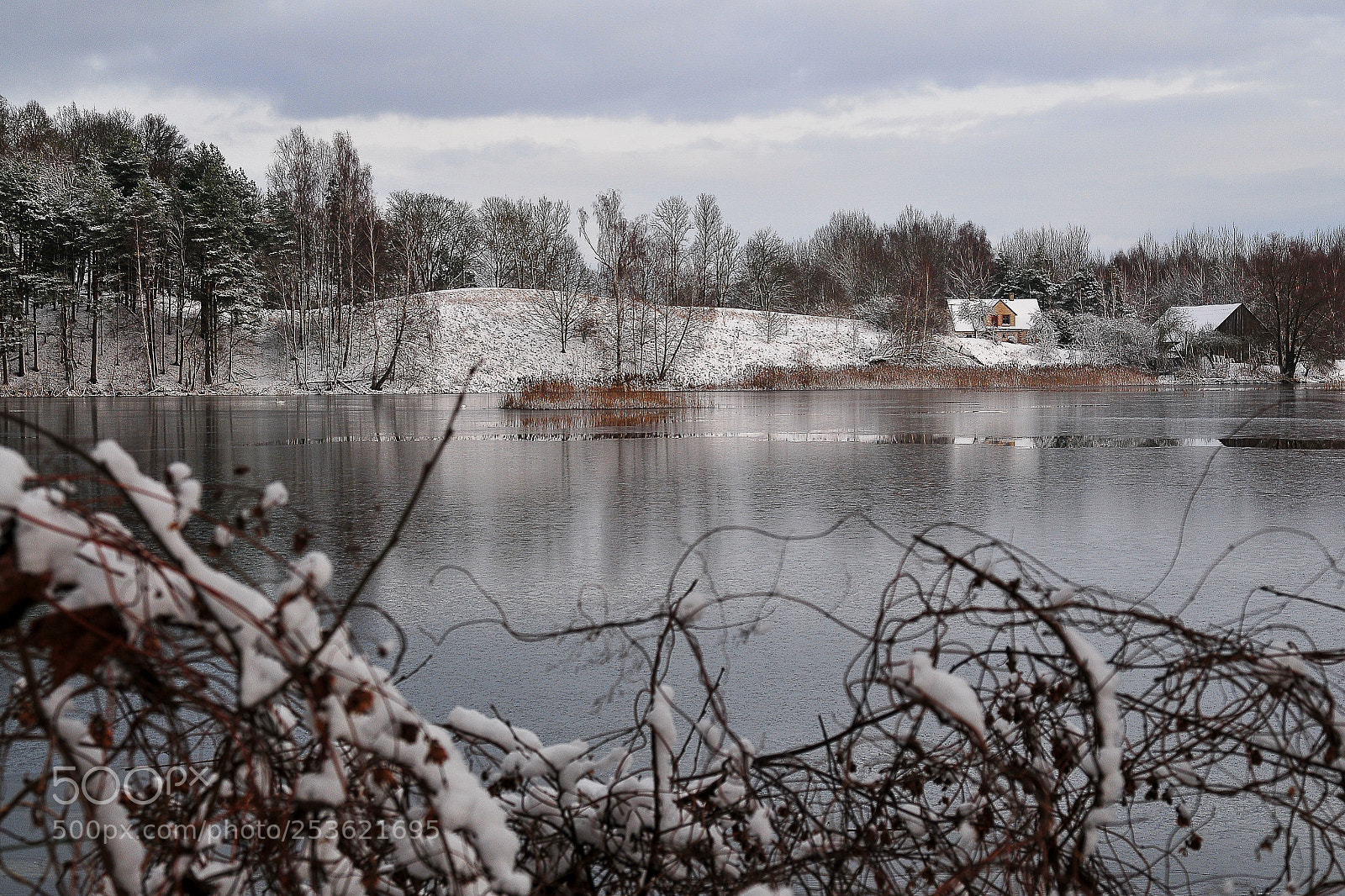 Nikon D300 sample photo. Quiet winter day at photography
