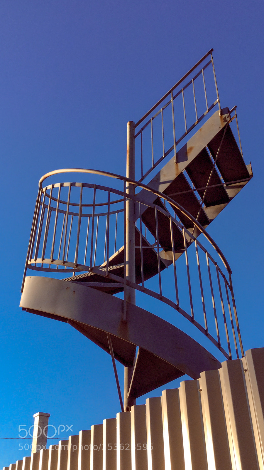 Apple iPod touch sample photo. Stairs up the sky photography