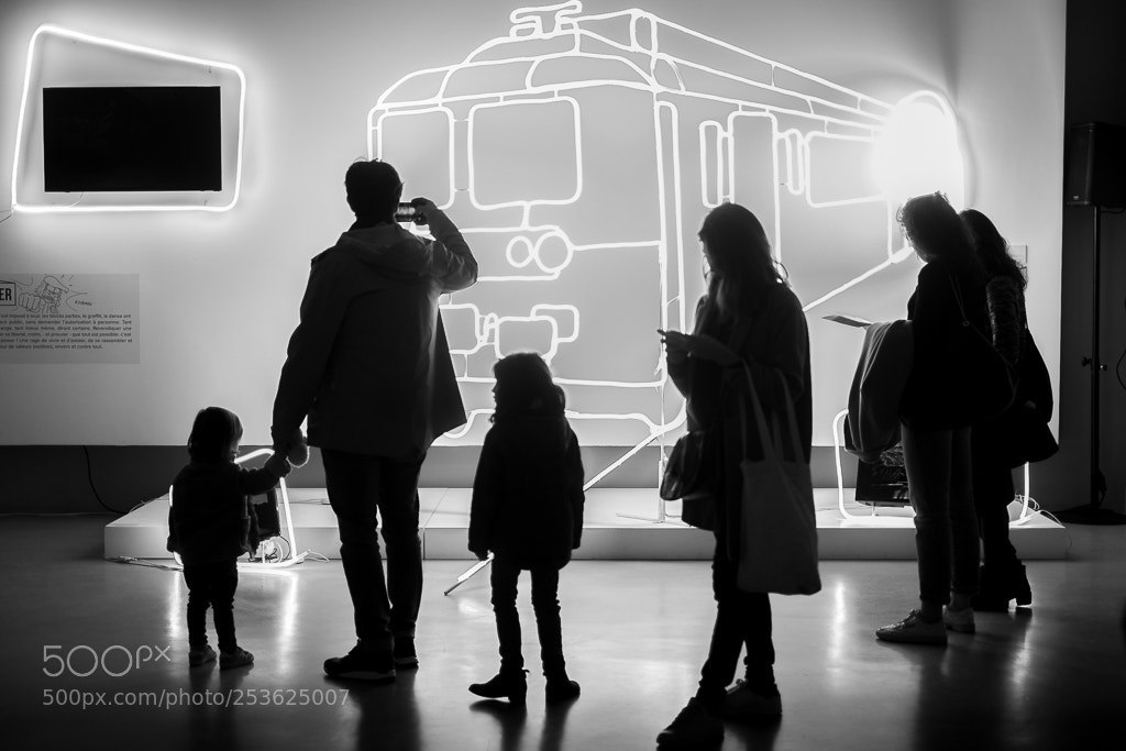 Fujifilm X-T1 sample photo. Light tube photography