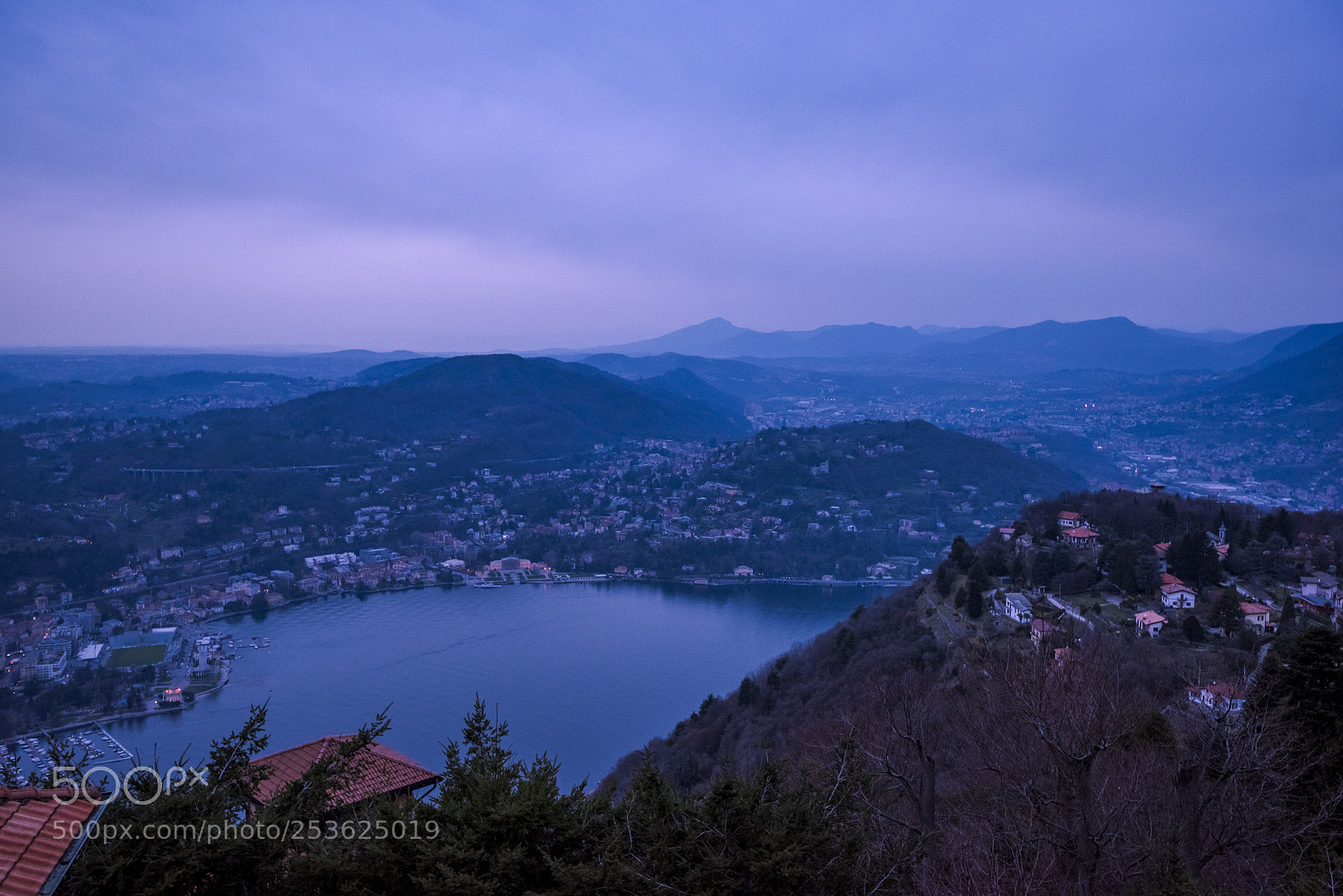 Nikon D810 sample photo. Como at sunset photography