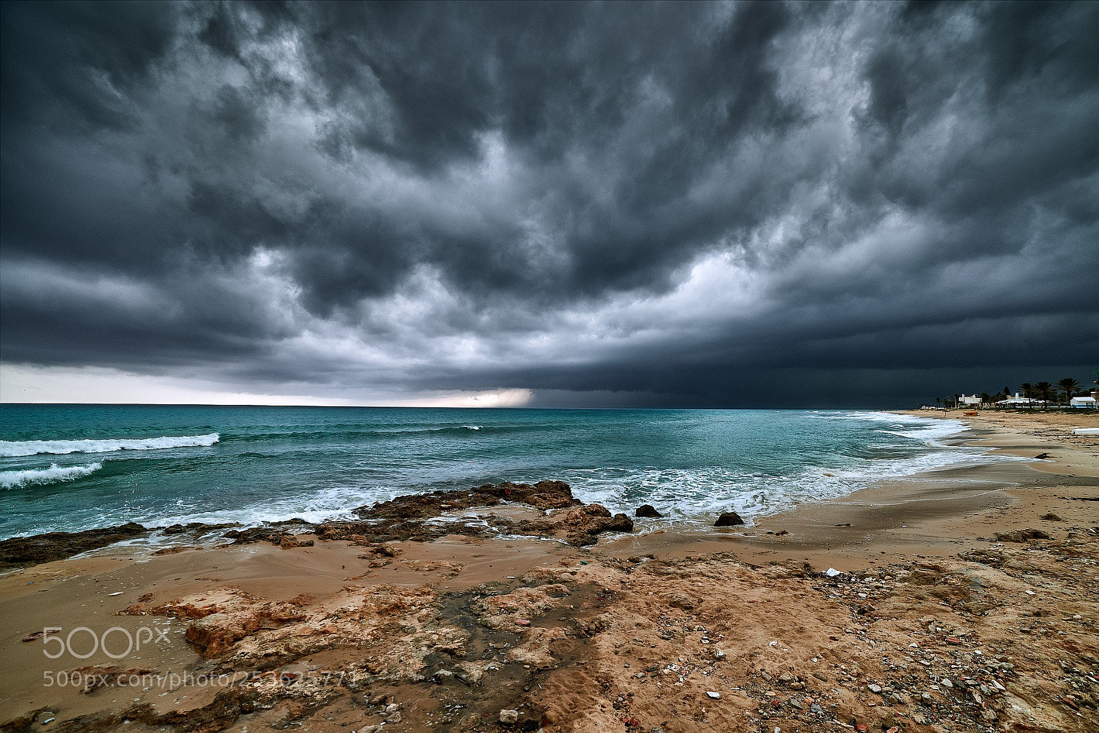 Pentax K-1 sample photo. Thunderstorm over the sea. photography