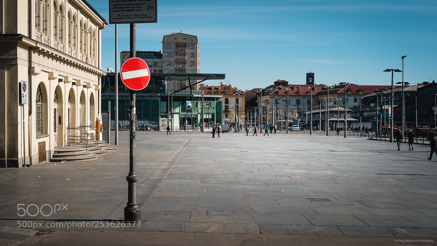 Fujifilm X-E1 sample photo. Senso vietato photography