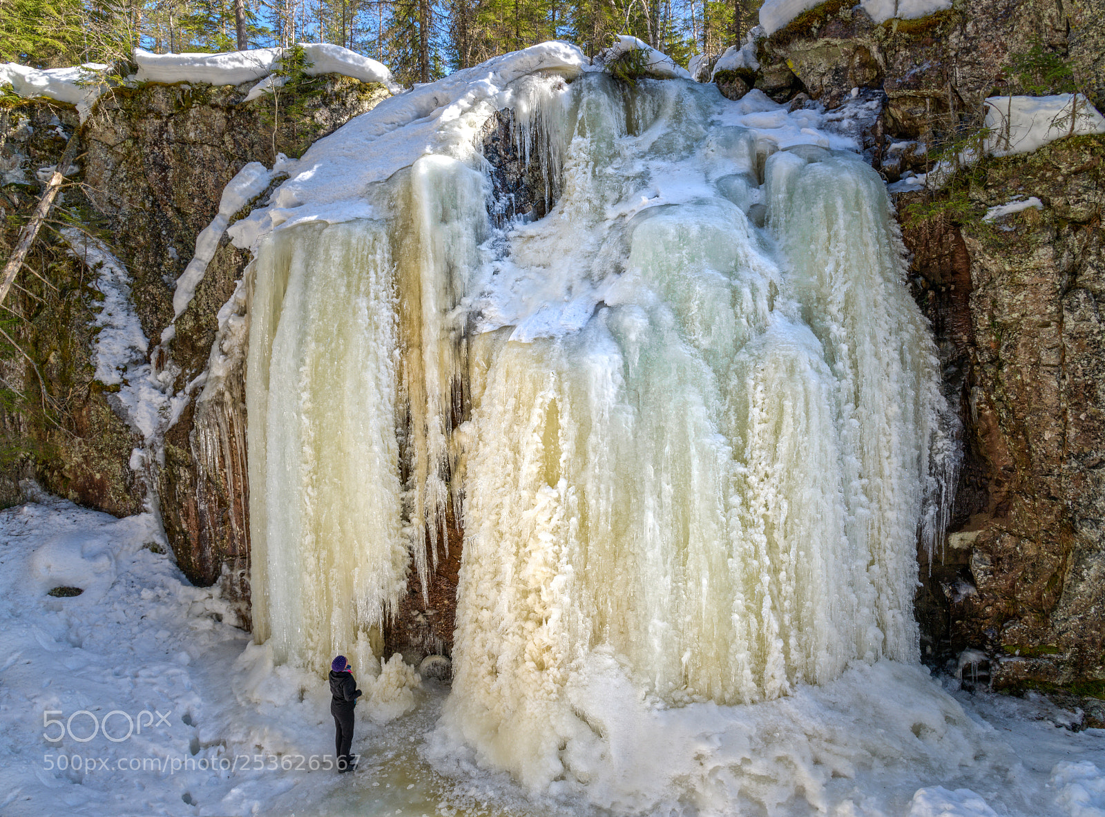 Nikon D850 sample photo. Hitonhauta, frozen water photography