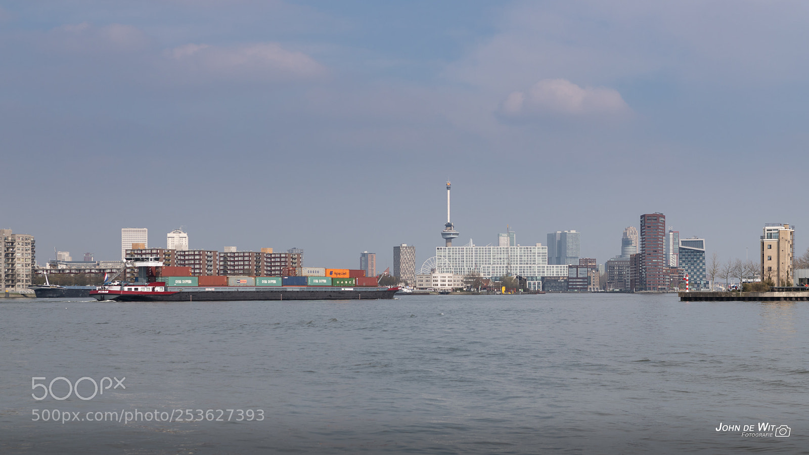 Canon EOS 6D Mark II sample photo. Skyline of rotterdam photography