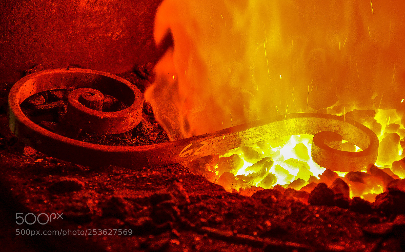 Nikon D5100 sample photo. At the blacksmith photography