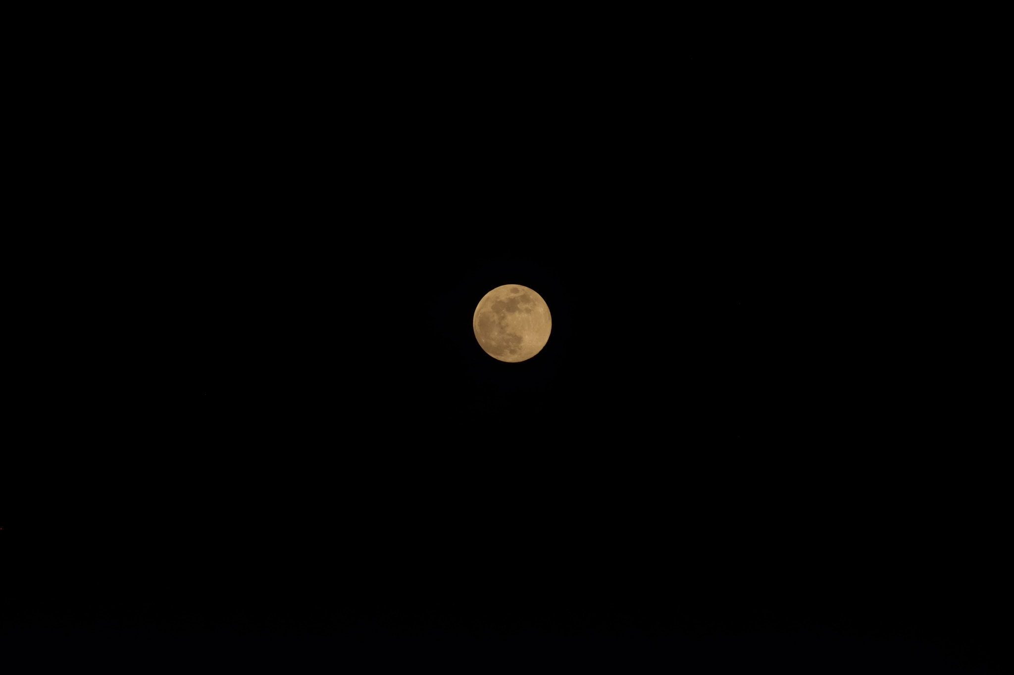 Nikon D3300 sample photo. Moon photography