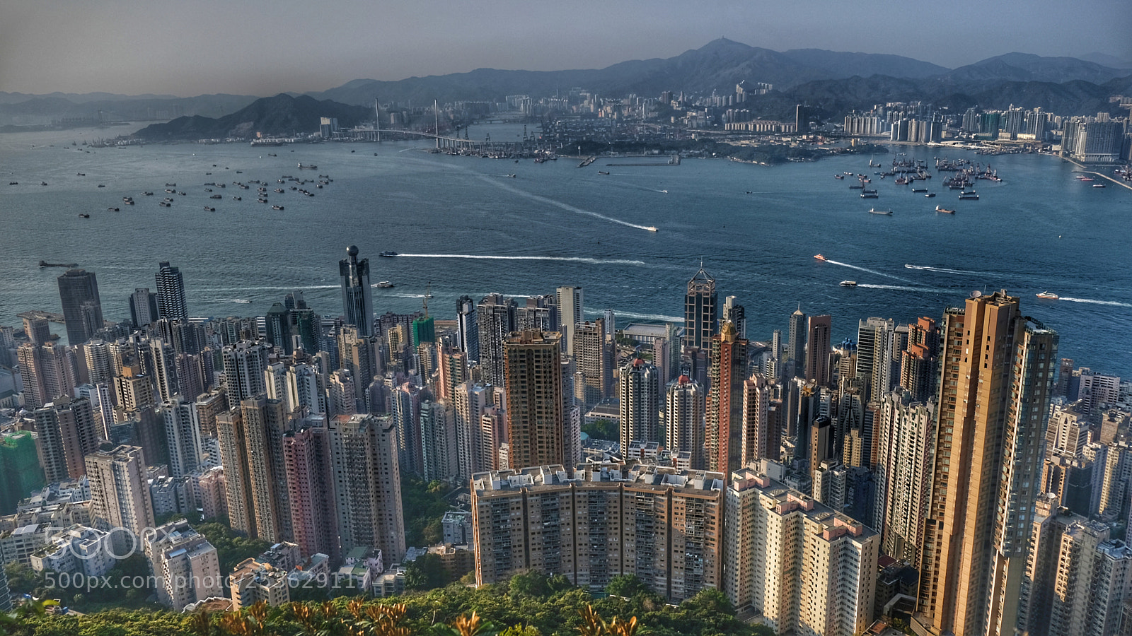 Fujifilm X-T20 sample photo. View of hong kong photography