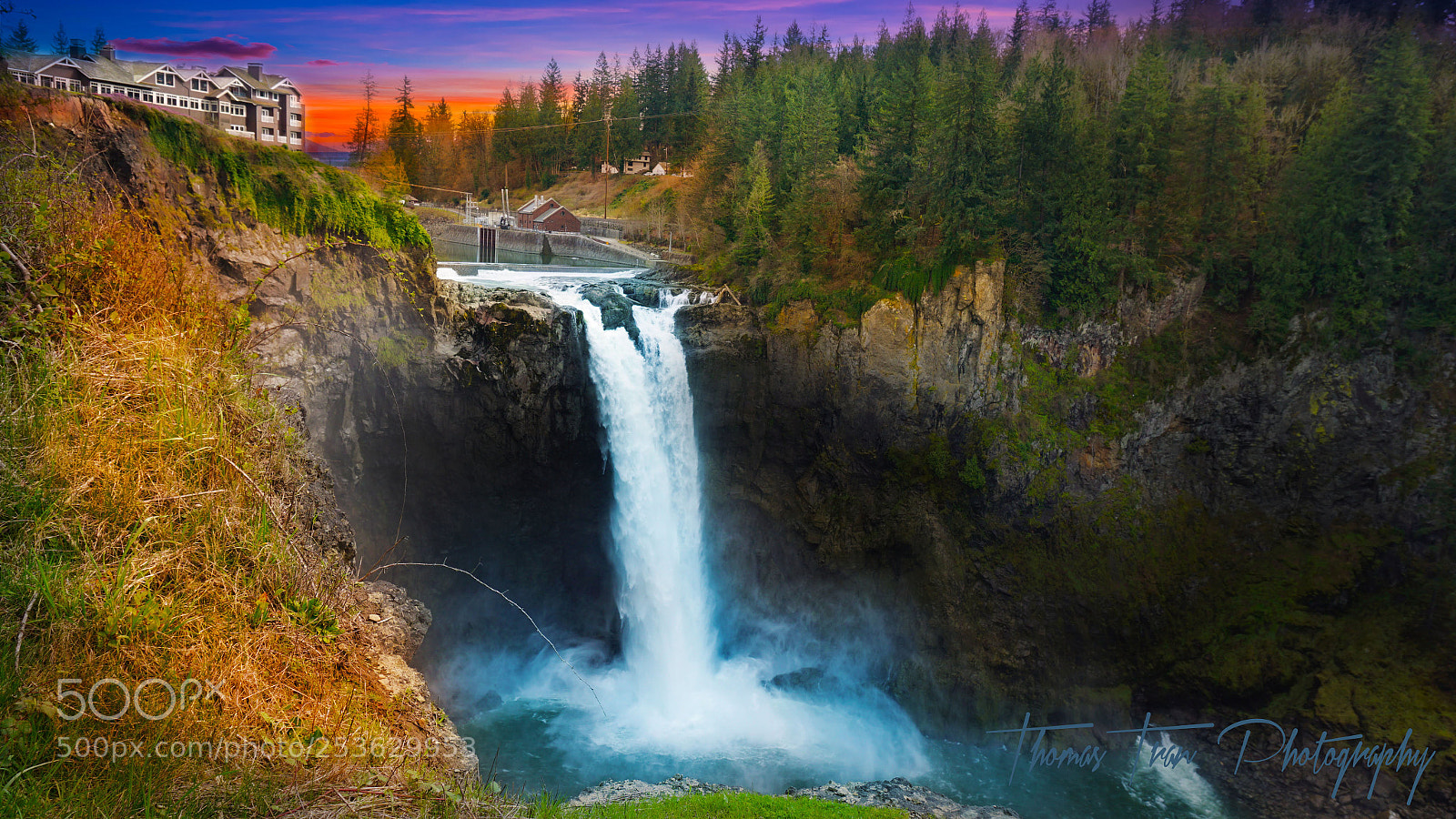 Sony a6000 sample photo. Blue waterfalls photography