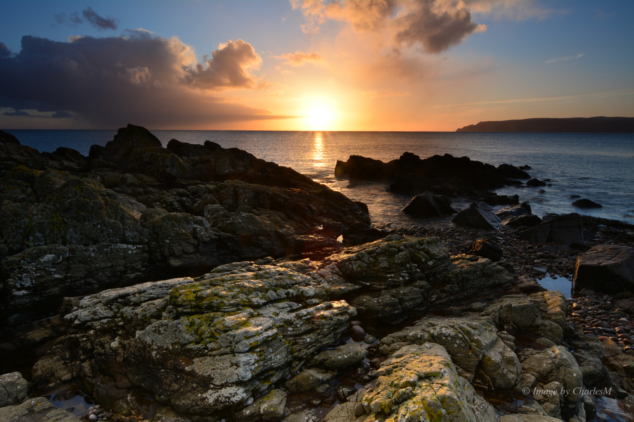 Nikon D7100 sample photo. Cushendun sunrise photography