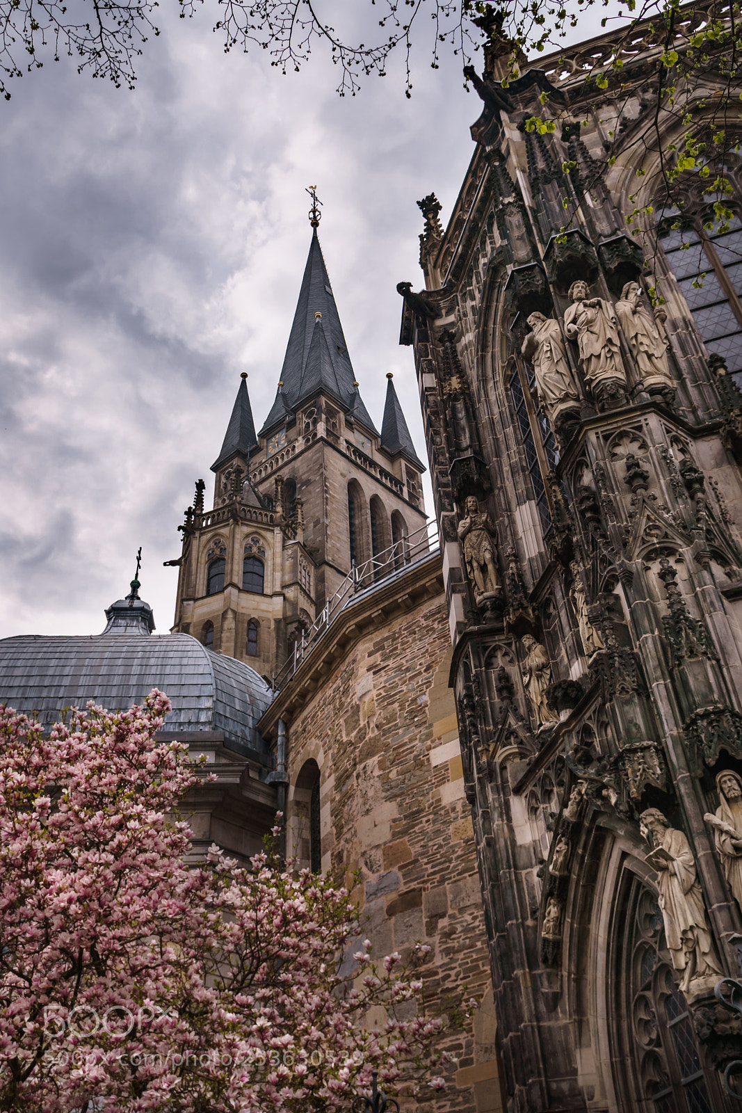 Sony a6000 sample photo. Colorful cathedral of aachen photography