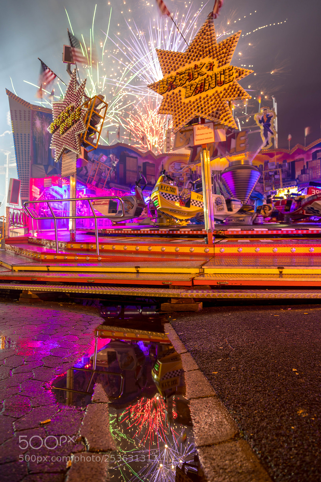 Canon EOS 6D Mark II sample photo. Break dance fireworks photography