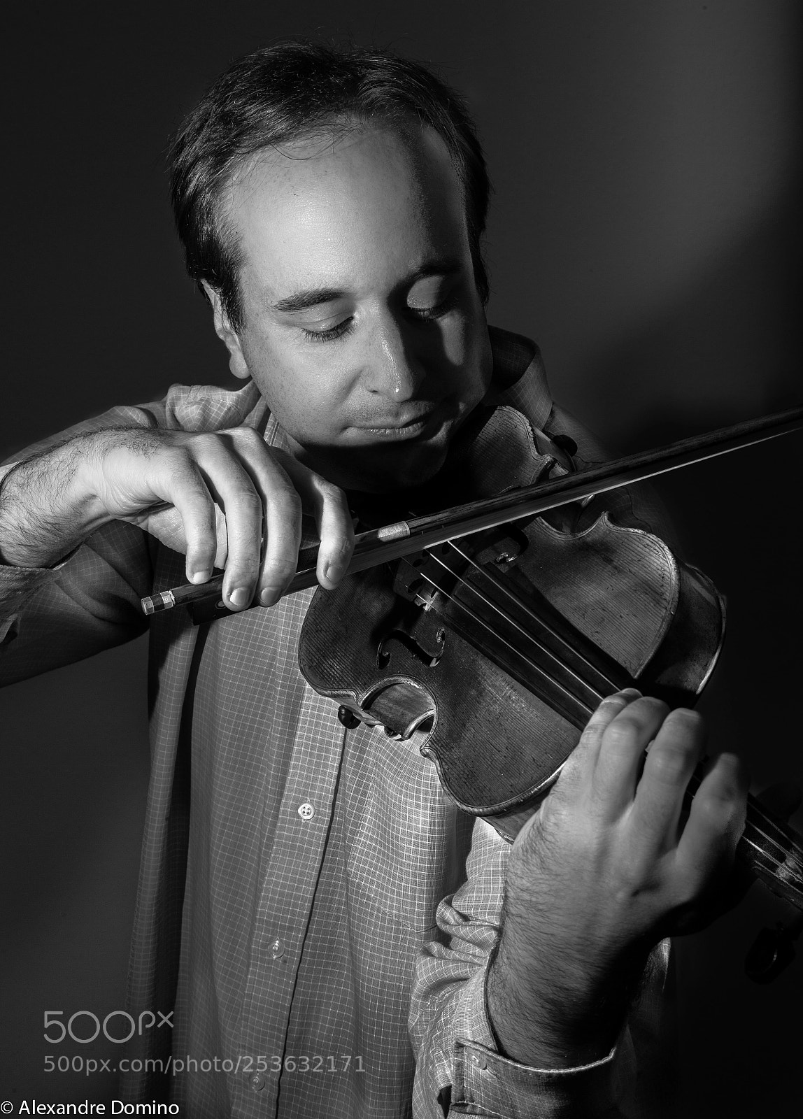 Canon EOS 5D Mark II sample photo. Violin photography