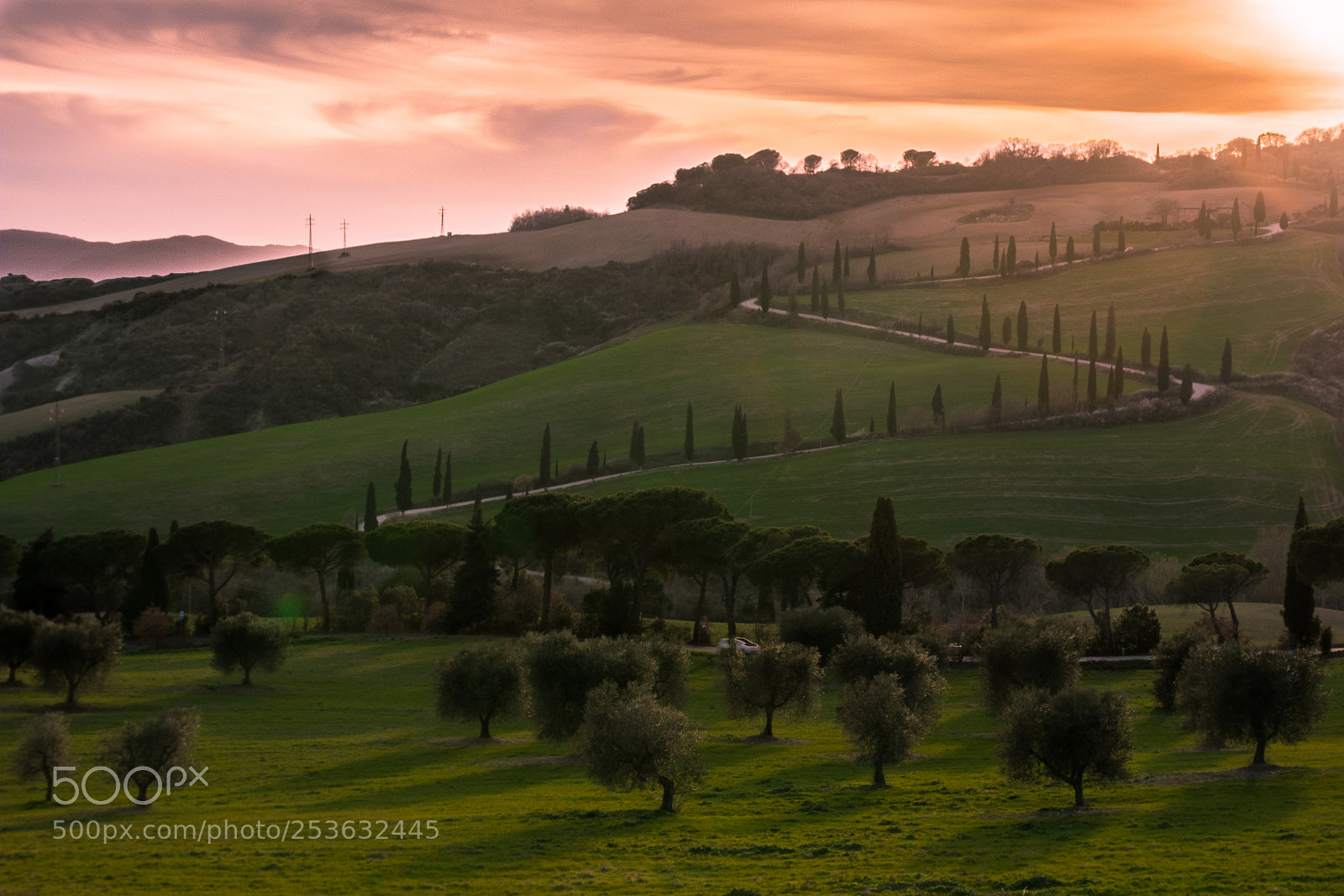 Canon EOS 70D sample photo. Val d'orcia photography