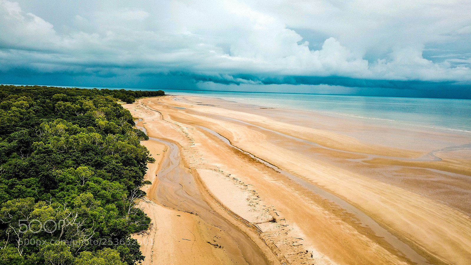 DJI FC220 sample photo. Darwin coastline photography