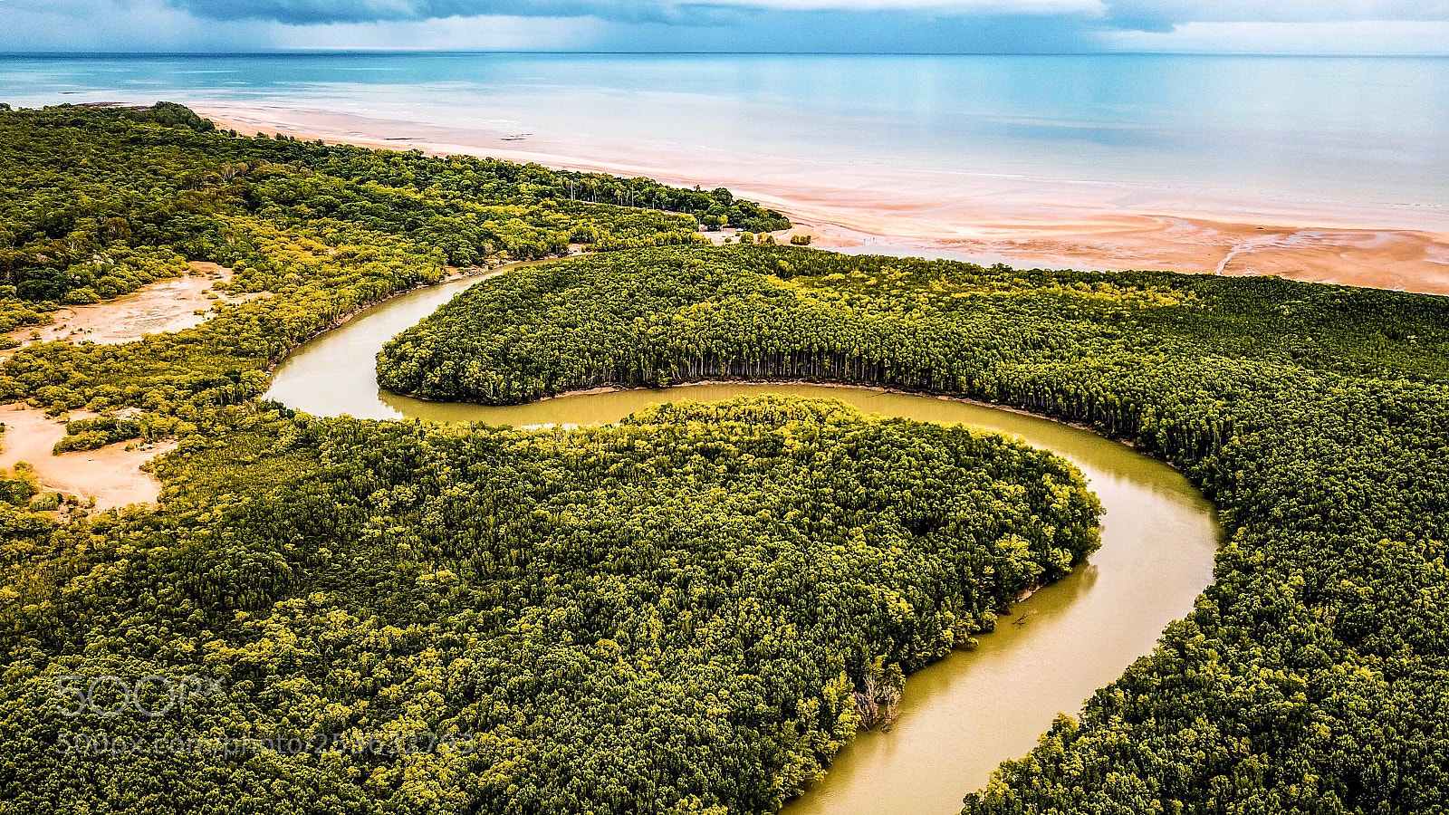 DJI FC220 sample photo. Buffalo creek darwin photography