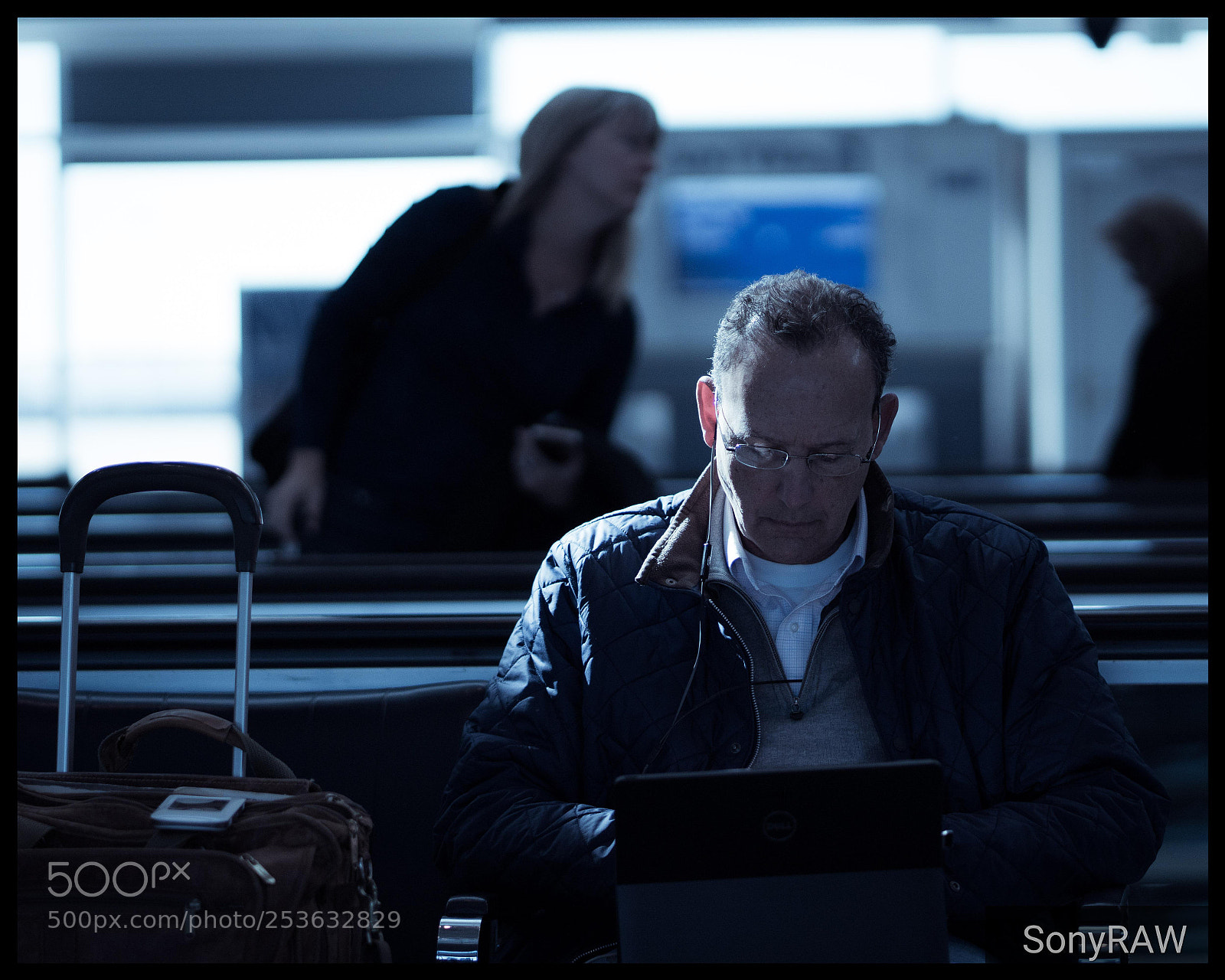 Sony a6500 sample photo. Working during transit photography
