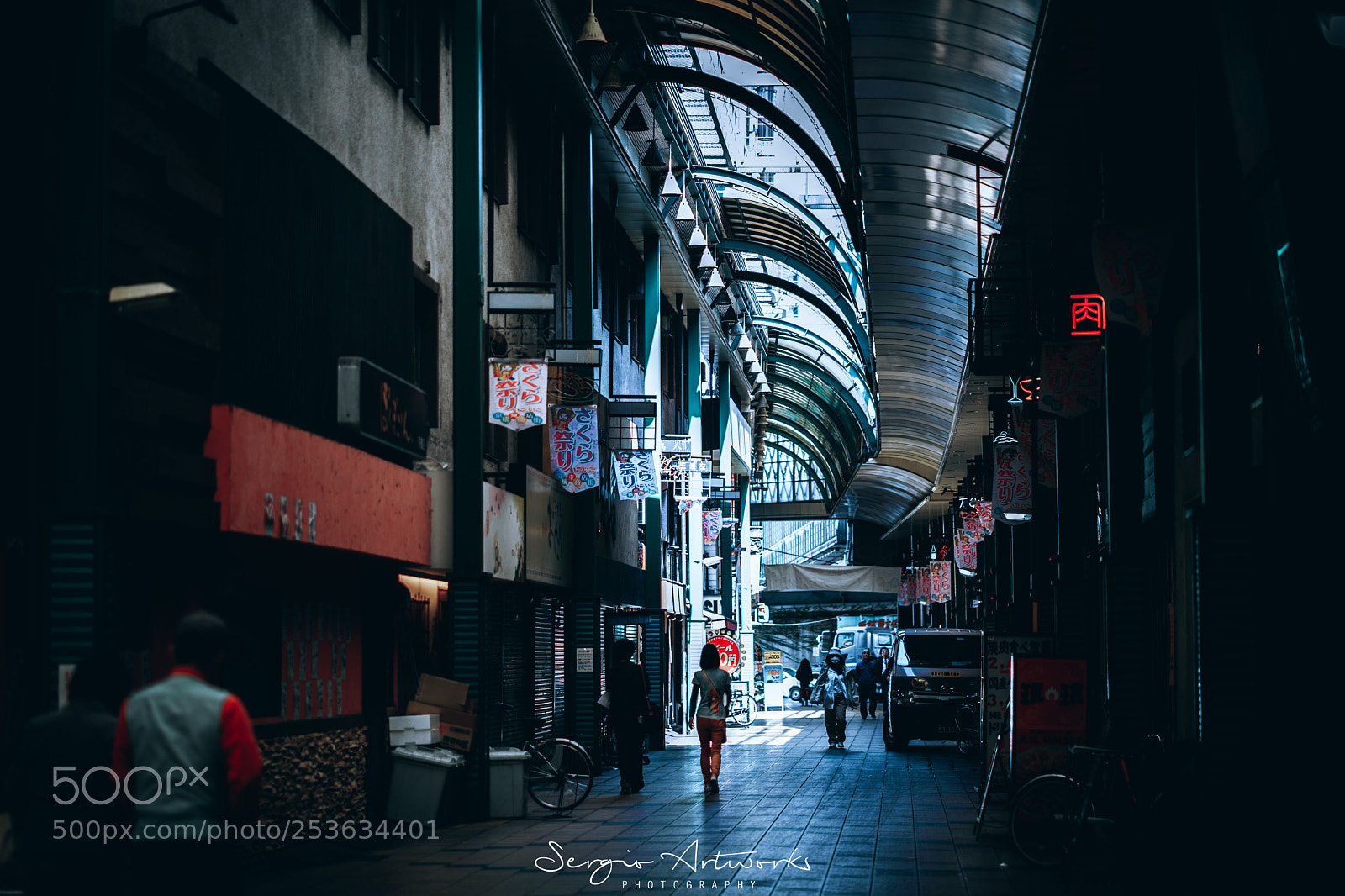 Sony a7 II sample photo. Kyobashi, osaka photography