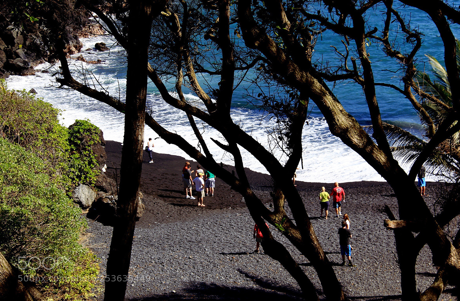Canon EOS 60D sample photo. Black sand photography