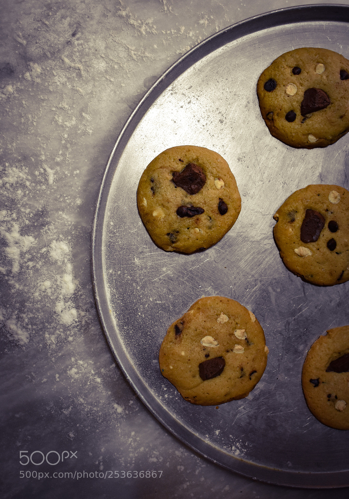 Nikon D3400 sample photo. Chocolate chip cookies photography