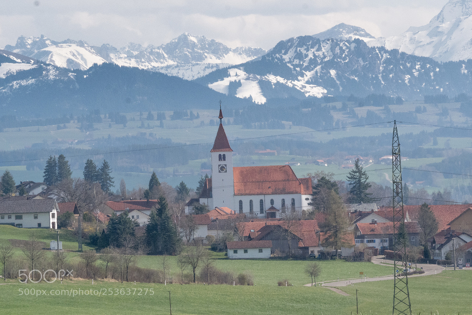 Panasonic DMC-G70 sample photo. Village in the alps photography
