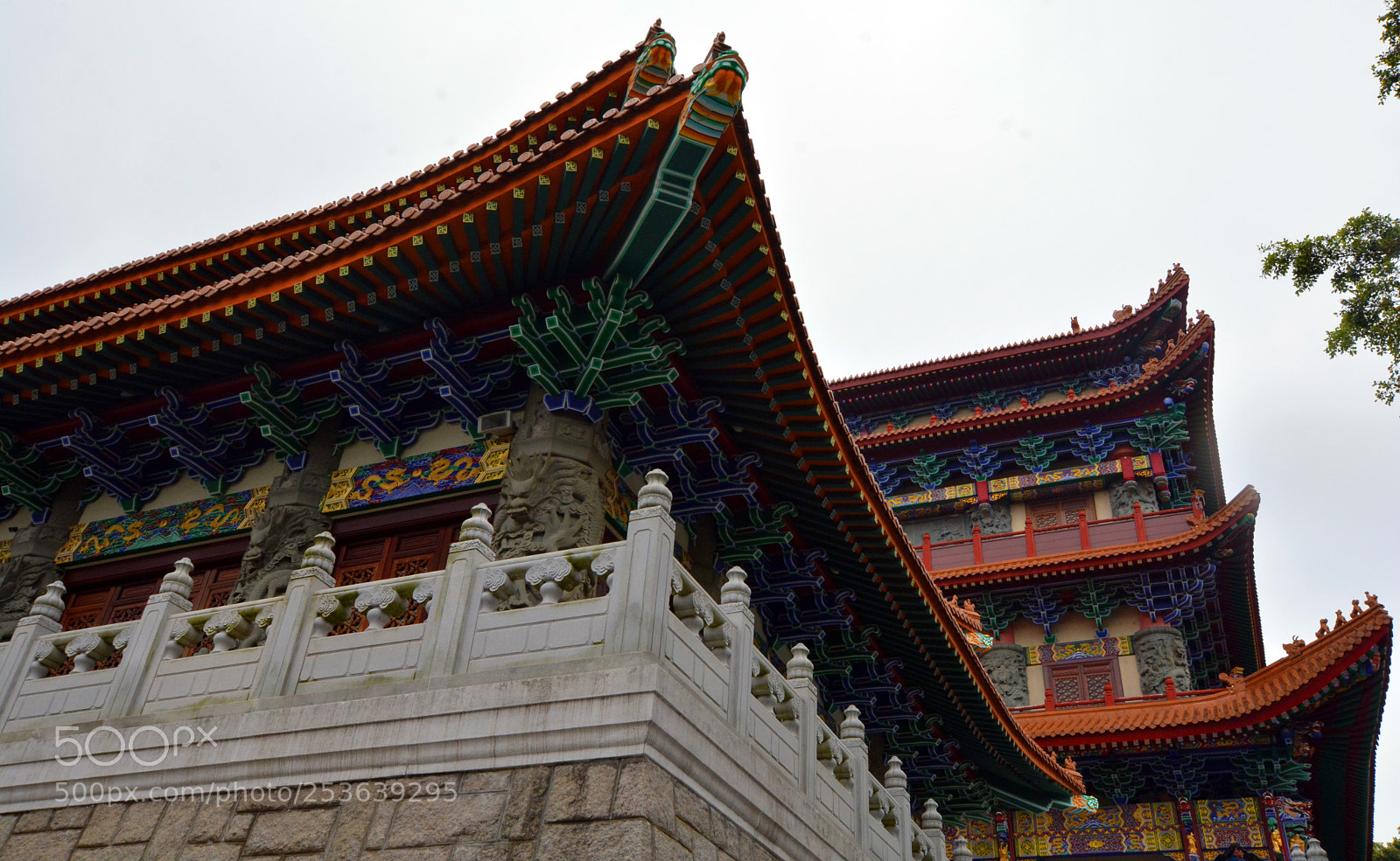 Nikon D7100 sample photo. Po lin monastery photography