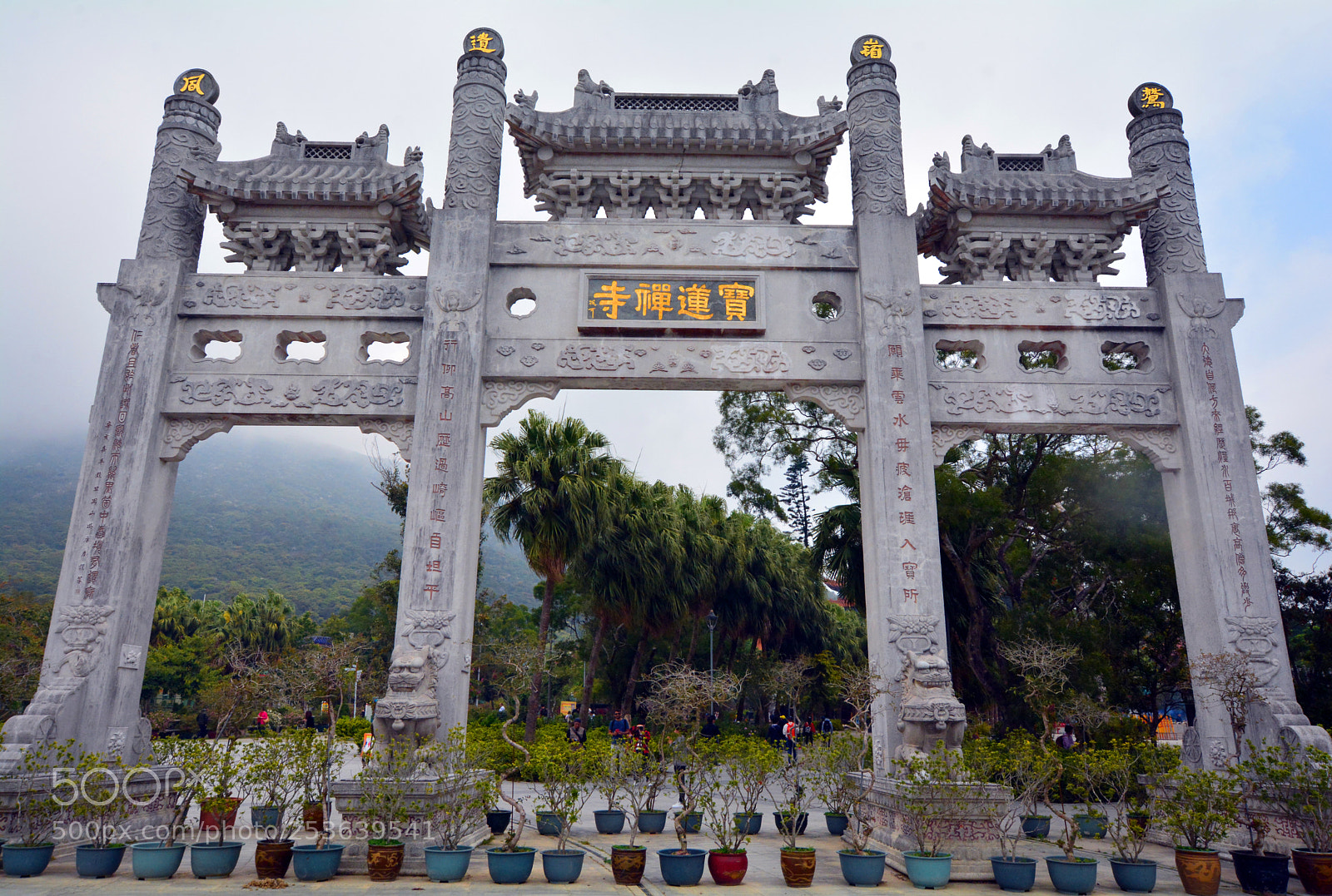 Nikon D7100 sample photo. Entrance to po lin photography