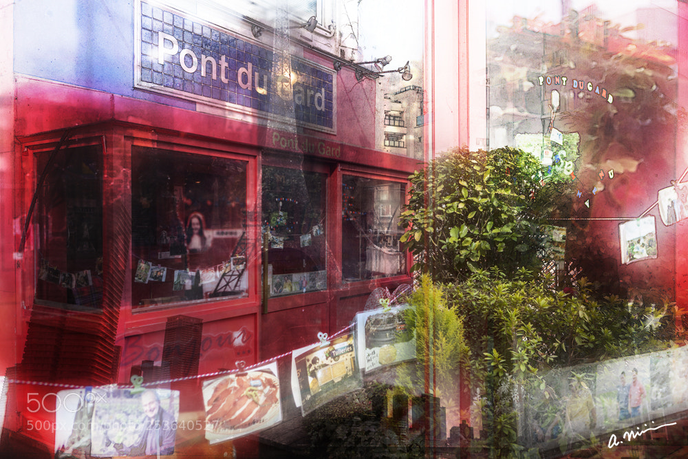 Canon EOS 5D Mark II sample photo. Post card shop photography