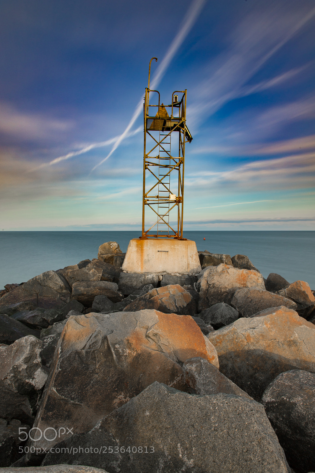 Canon EOS 6D Mark II sample photo. Scituate light jetty photography