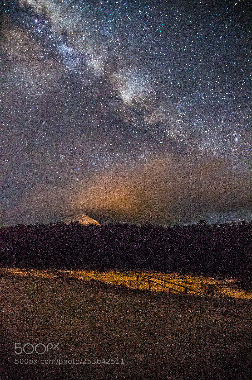 Nikon D7000 sample photo. Milky way in lapataia photography