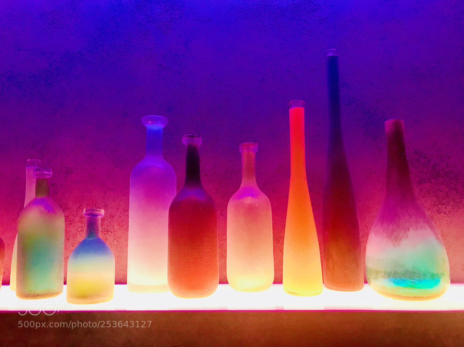 Apple iPhone 7 sample photo. Colorful bottles on a photography
