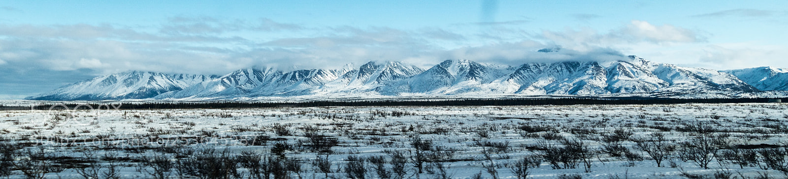Canon EOS 750D (EOS Rebel T6i / EOS Kiss X8i) sample photo. Mountains in alaska photography