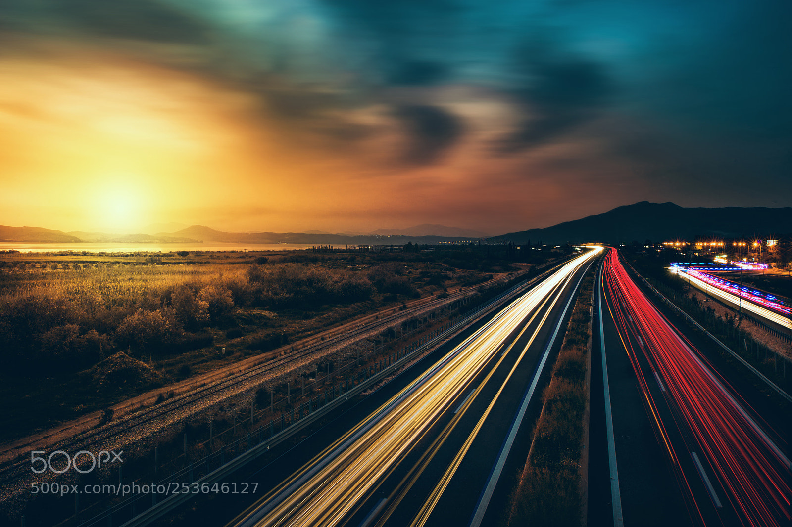 Sony a7 sample photo. Kefalovrisos sunset photography