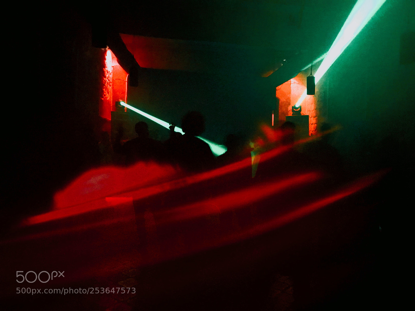 Apple iPhone 7 sample photo. Underground red lights music photography