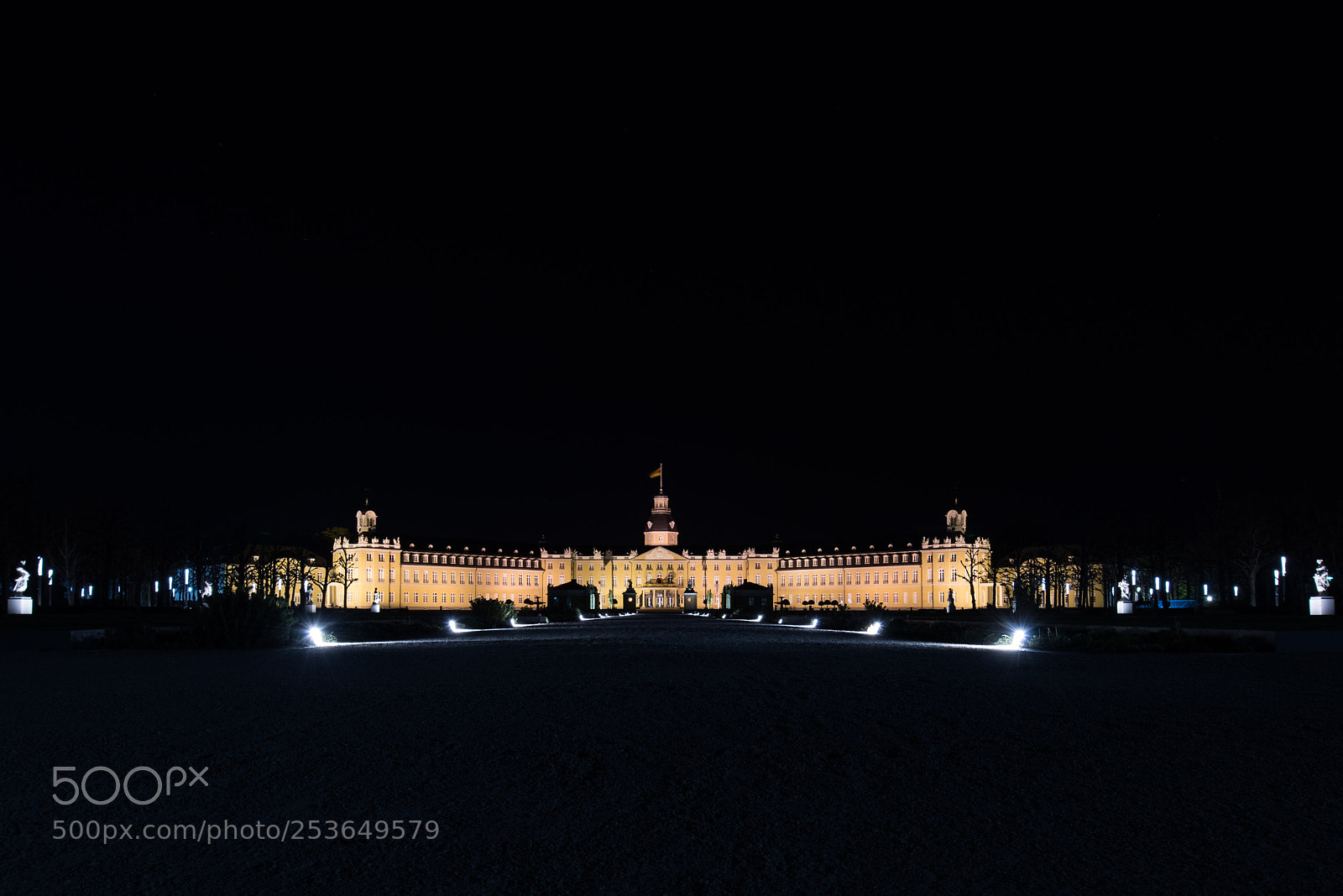 Nikon D810 sample photo. Schloss karlsruhe photography