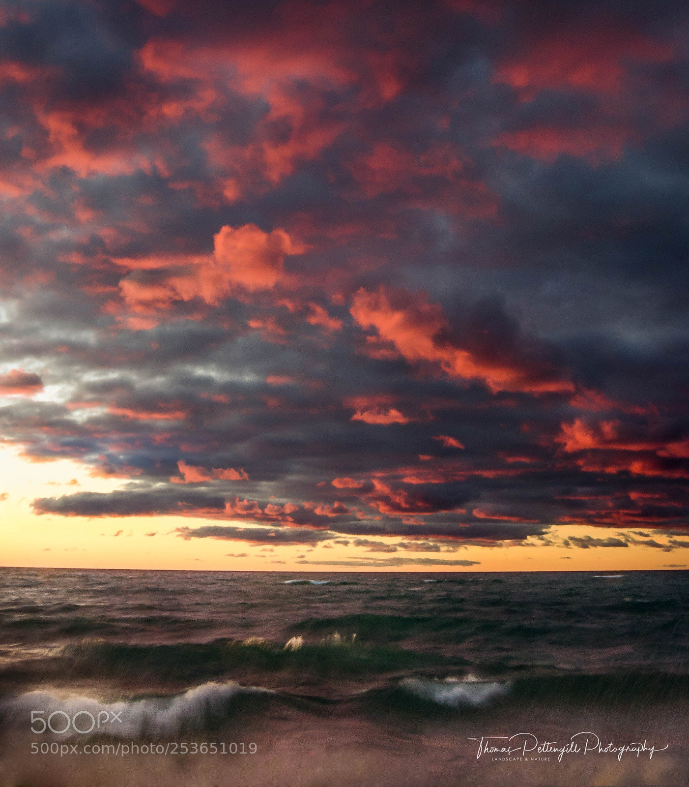 Nikon D7000 sample photo. Fire in the clouds photography